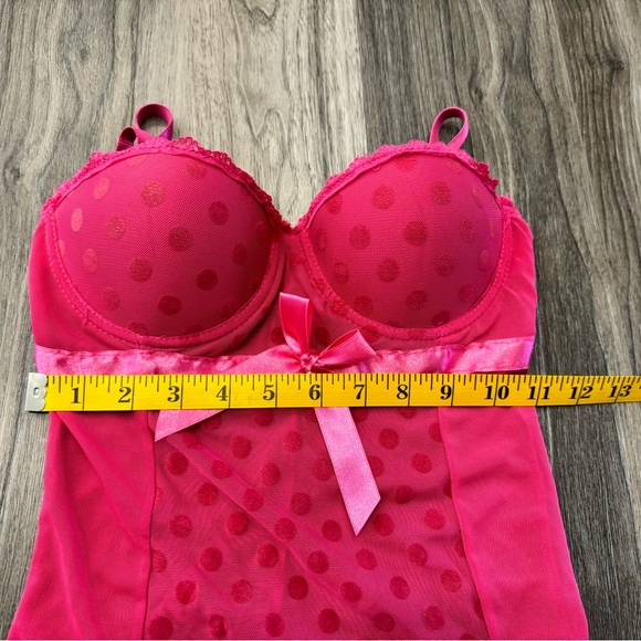 Lingerie slip with padded bra size small. - Picture 2 of 5